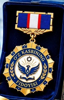 O‘z kasbining fidoyisi — Esdalik nishoni